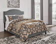 Inigo Gray King Platform Bed by Happy Homes at Eve Furniture
