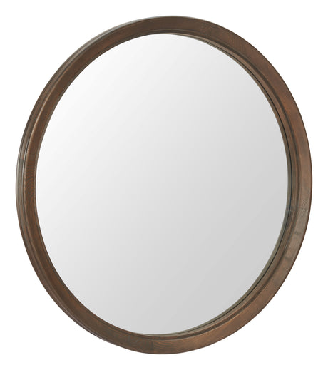 Inikas Espresso Mirror by Zuomod at Eve Furniture