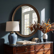 Inikas Espresso Mirror by Zuomod at Eve Furniture