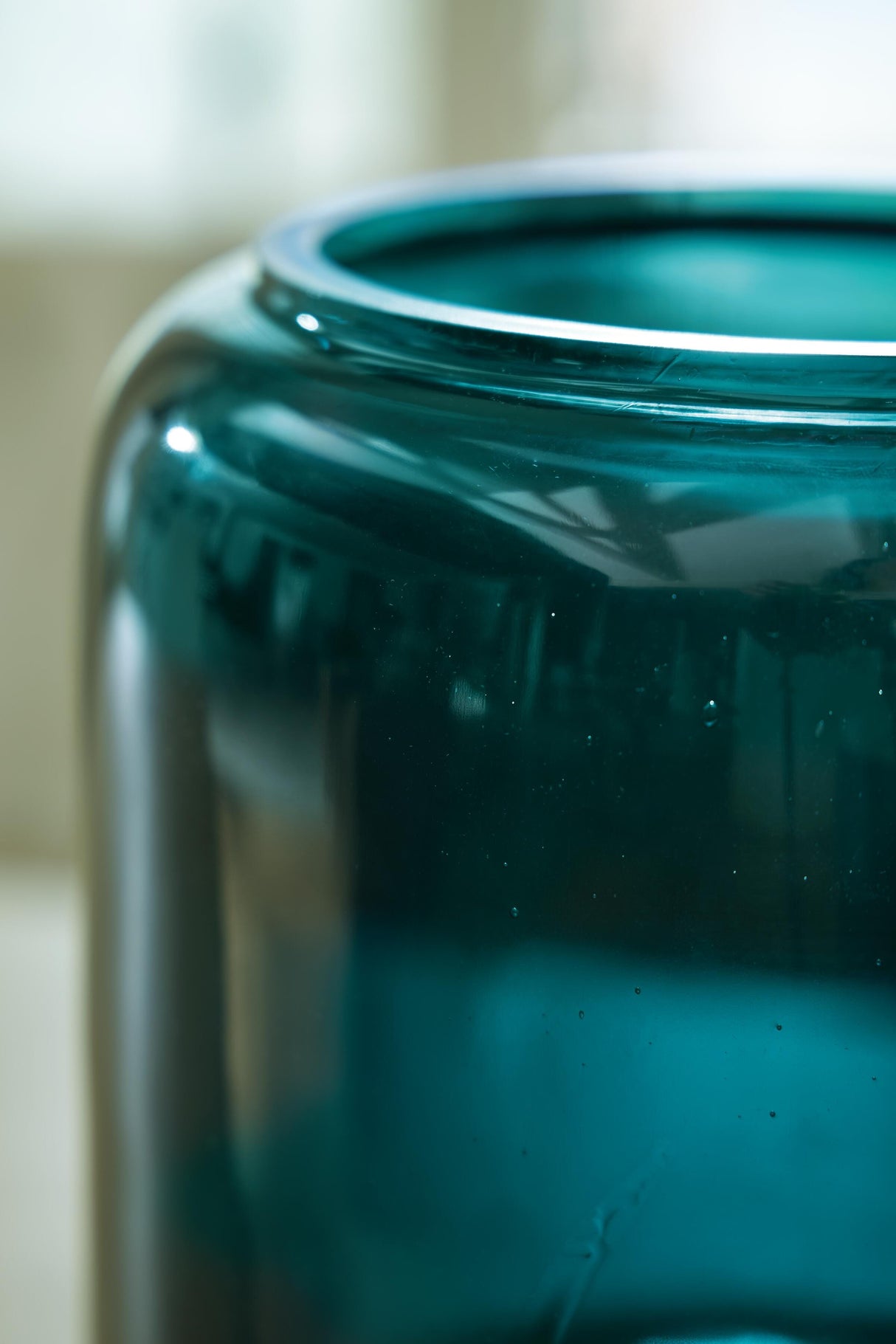 Inisland Teal Vase by ASHLEY FURNITURE at Eve Furniture