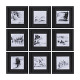 Ink Drawing I by Mercana Studio a Framed Art Print Matted under Glass by Mercana at Eve Furniture