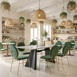 Inky White Dining Table by Zuomod at Eve Furniture