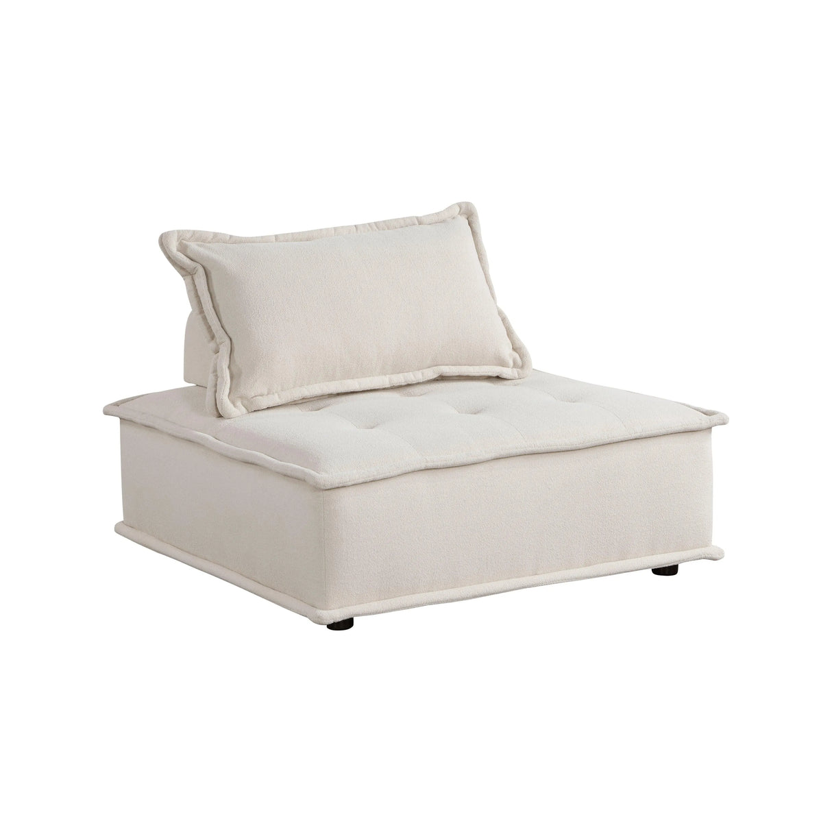 Inman Beige Boucle 7-Piece Modular Sectional by Homelegance at Eve Furniture