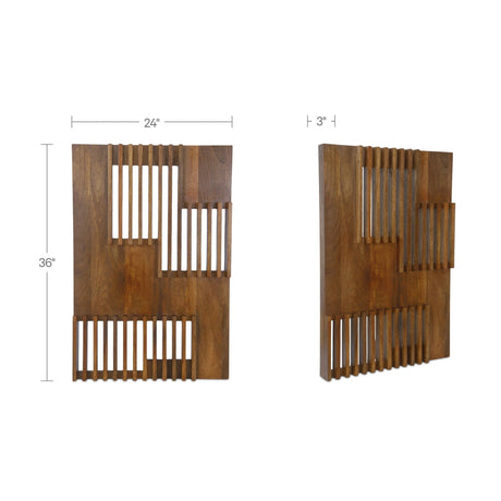 Innis Brown Wall Art by MOES at Eve Furniture