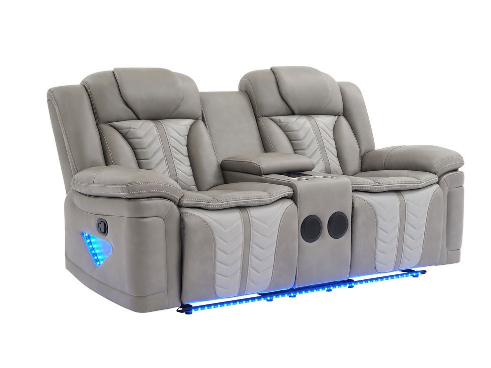 Innova Grey Reclining Living Room Set by New Era Innovations at Eve Furniture