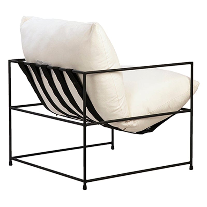Inska Chair, White by Dovetail at Eve Furniture