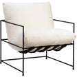 Inska Chair, White by Dovetail at Eve Furniture