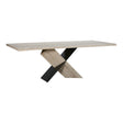Instinct Dining Table Natural by Moe's Home at Eve Furniture