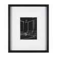 Interior Sketch I by Mercana Studio a Hand Embellished Framed Art Print Matted under Glass by Mercana at Eve Furniture