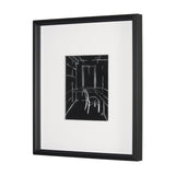 Interior Sketch II by Mercana Studio a Hand Embellished Framed Art Print Matted under Glass by Mercana at Eve Furniture