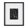 Interior Sketch II by Mercana Studio a Hand Embellished Framed Art Print Matted under Glass by Mercana at Eve Furniture