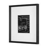 Interior Sketch III by Mercana Studio a Hand Embellished Framed Art Print Matted under Glass by Mercana at Eve Furniture