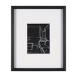 Interior Sketch IV by Mercana Studio a Hand Embellished Framed Art Print Matted under Glass by Mercana at Eve Furniture