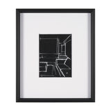 Interior Sketch IV by Mercana Studio a Hand Embellished Framed Art Print Matted under Glass by Mercana at Eve Furniture