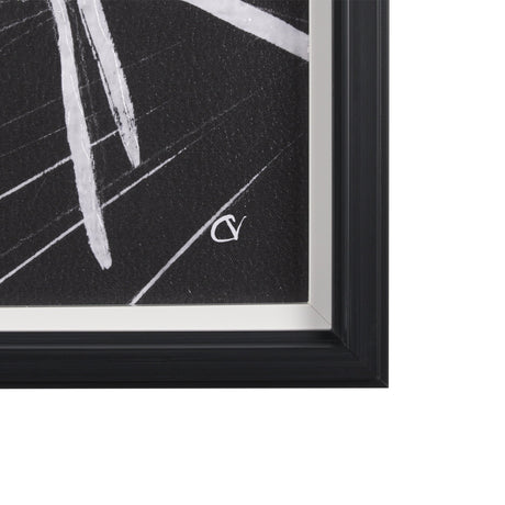 Interior Sketch VI by Mercana Studio a Hand Embellished Framed Art Print by Mercana at Eve Furniture