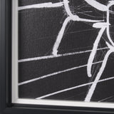 Interior Sketch VI by Mercana Studio a Hand Embellished Framed Art Print by Mercana at Eve Furniture
