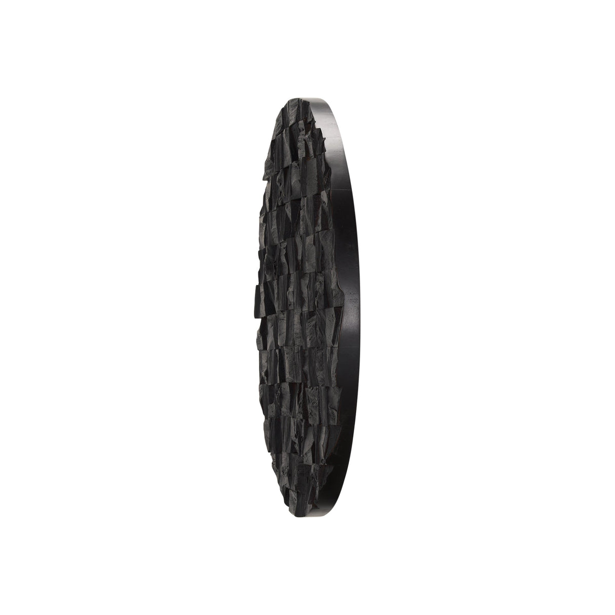 Into the Abyss I Dark Brown Wood Wall Decor by Mercana at Eve Furniture