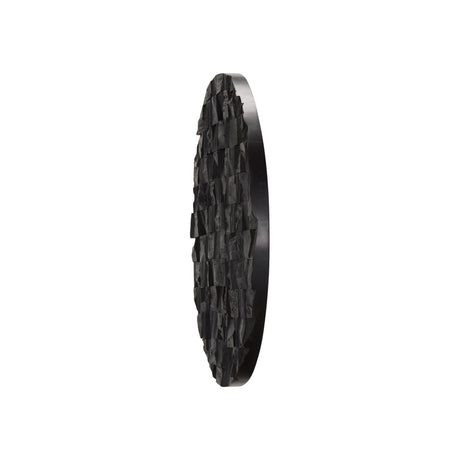 Into the Abyss I Dark Brown Wood Wall Decor by Mercana at Eve Furniture