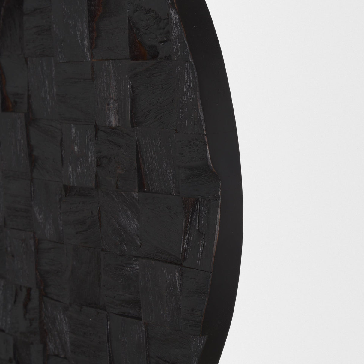 Into the Abyss I Dark Brown Wood Wall Decor by Mercana at Eve Furniture