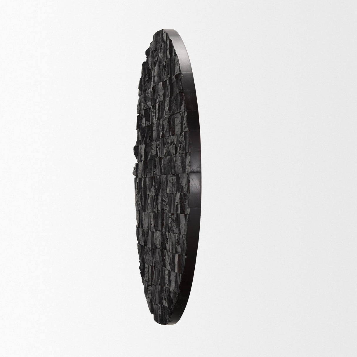 Into the Abyss I Dark Brown Wood Wall Decor by Mercana at Eve Furniture