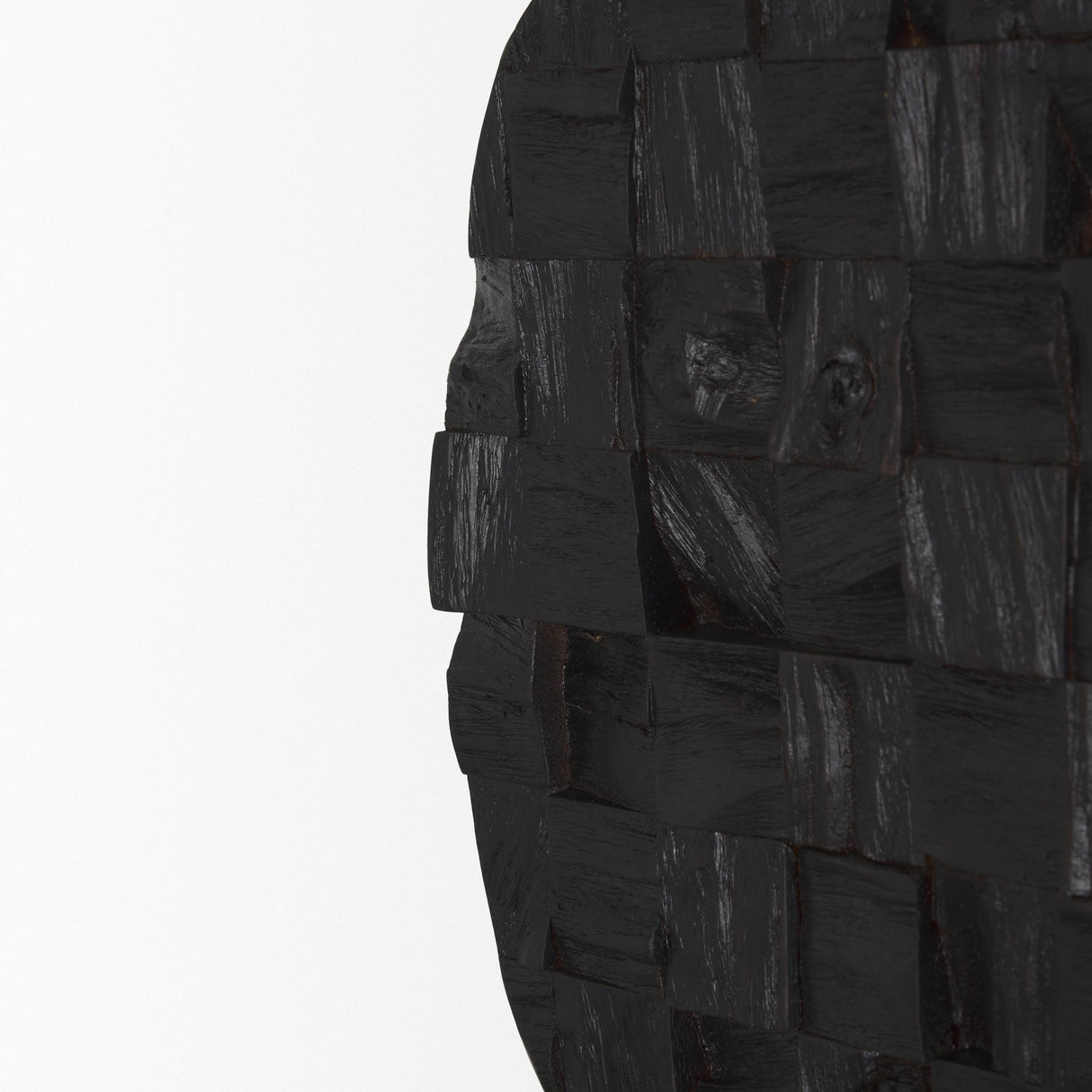 Into the Abyss I Dark Brown Wood Wall Decor by Mercana at Eve Furniture