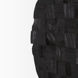 Into the Abyss I Dark Brown Wood Wall Decor by Mercana at Eve Furniture