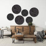 Into the Abyss I Dark Brown Wood Wall Decor by Mercana at Eve Furniture