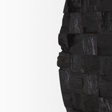 Into the Abyss I Dark Brown Wood Wall Decor by Mercana at Eve Furniture