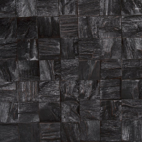 Into the Abyss I Dark Brown Wood Wall Decor by Mercana at Eve Furniture