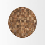 Into the Abyss II Light Brown Wood Wall Decor by Mercana at Eve Furniture