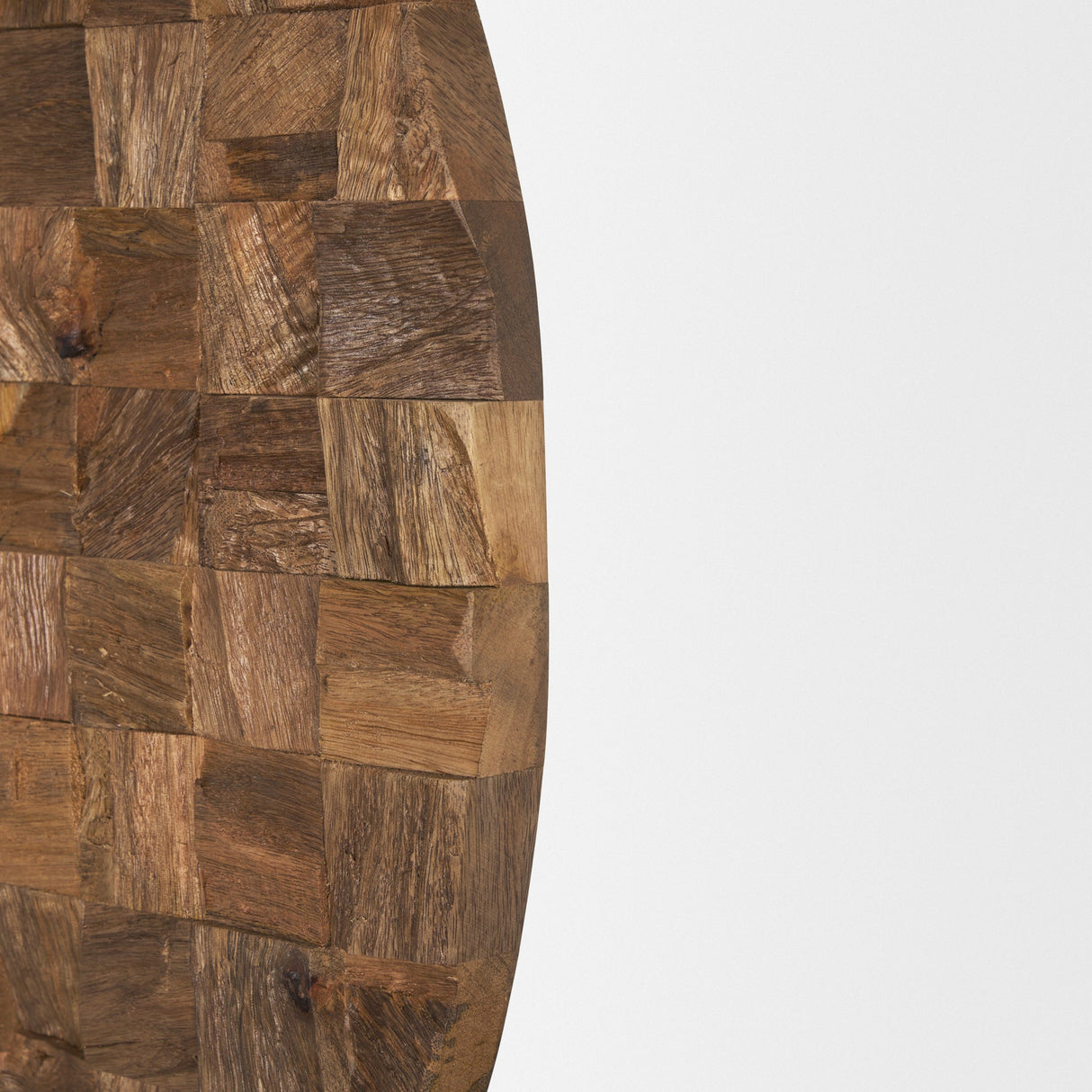 Into the Abyss II LIght Brown Wood Wall Decor by Mercana at Eve Furniture