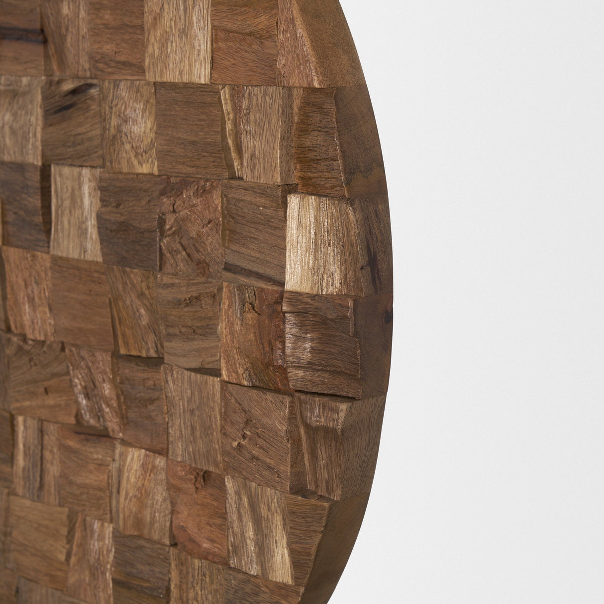 Into the Abyss II Light Brown Wood Wall Decor by Mercana at Eve Furniture