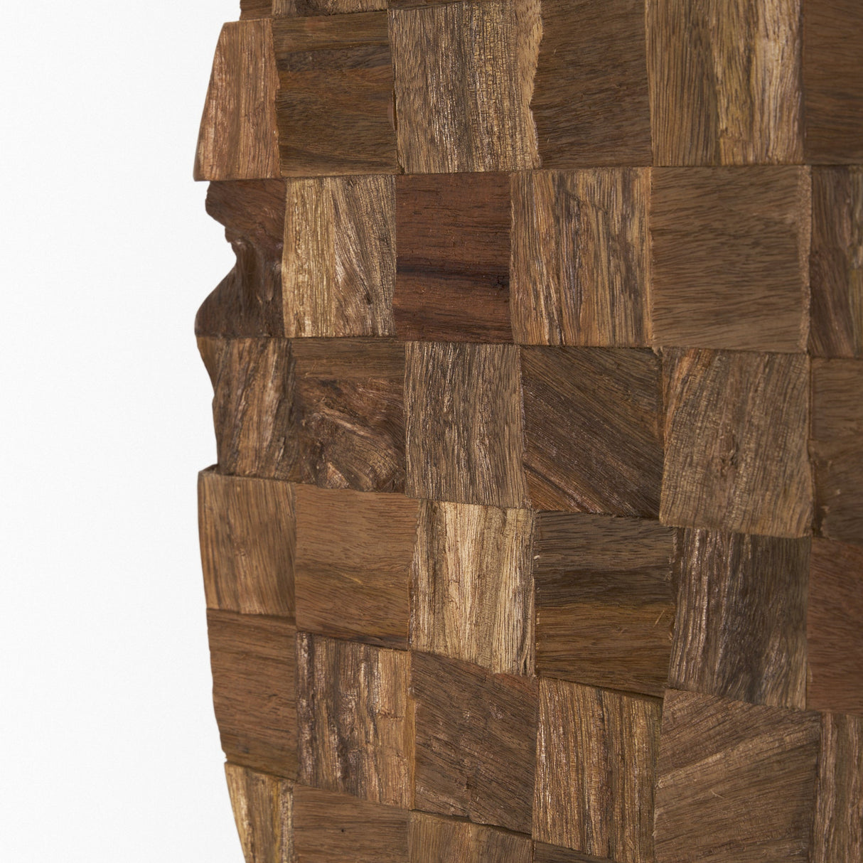Into the Abyss II LIght Brown Wood Wall Decor by Mercana at Eve Furniture