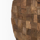 Into the Abyss II Light Brown Wood Wall Decor by Mercana at Eve Furniture