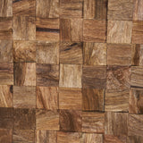 Into the Abyss II Light Brown Wood Wall Decor by Mercana at Eve Furniture