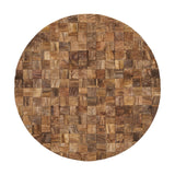 Into the Abyss II LIght Brown Wood Wall Decor by Mercana at Eve Furniture