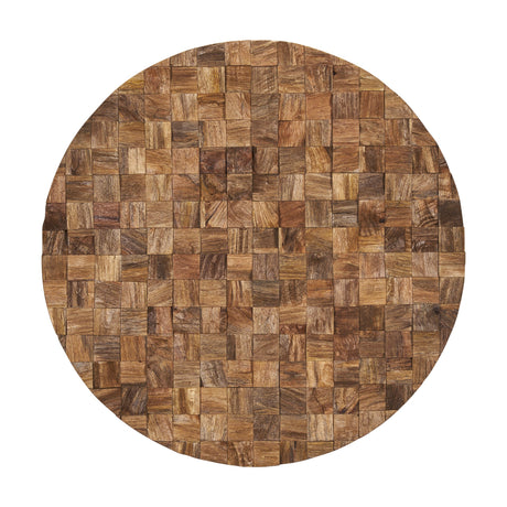 Into the Abyss II LIght Brown Wood Wall Decor by Mercana at Eve Furniture