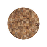 Into the Abyss II Light Brown Wood Wall Decor by Mercana at Eve Furniture