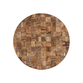 Into the Abyss II Light Brown Wood Wall Decor by Mercana at Eve Furniture