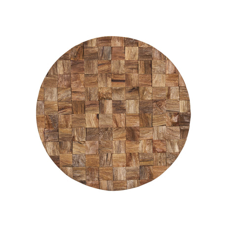 Into the Abyss II Light Brown Wood Wall Decor by Mercana at Eve Furniture