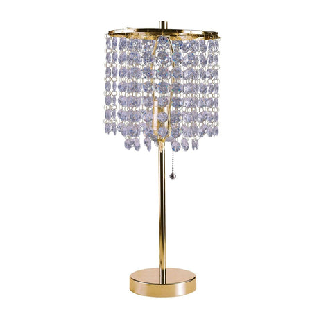 Ira Gold Table Lamp by Furniture of America at Eve Furniture
