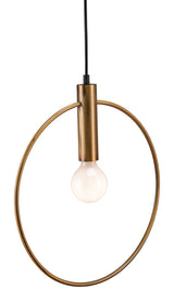 Irenza Brass Ceiling Lamp by Zuomod at Eve Furniture
