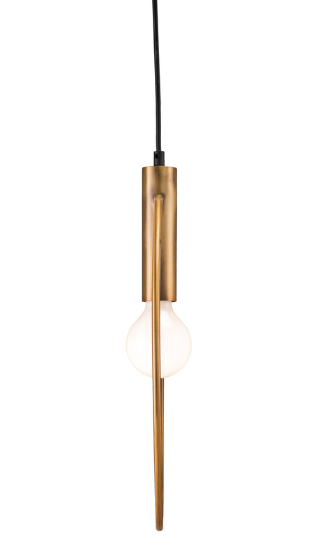 Irenza Brass Ceiling Lamp by Zuomod at Eve Furniture