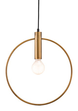 Irenza Brass Ceiling Lamp by Zuomod at Eve Furniture