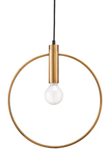 Irenza Brass Ceiling Lamp by Zuomod at Eve Furniture