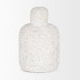 Irina Large White Marble Door Stopper by Mercana at Eve Furniture