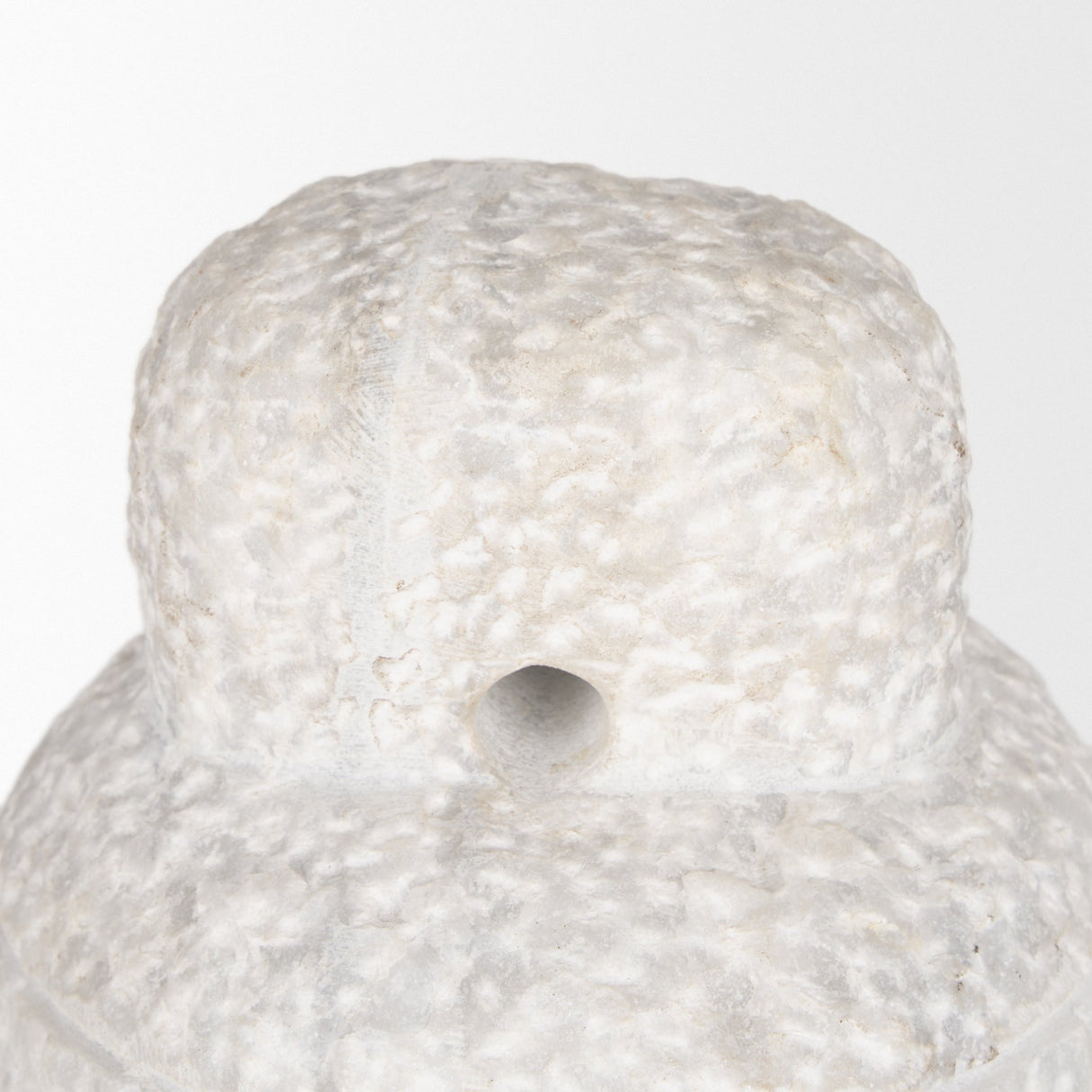 Irina Large White Marble Door Stopper by Mercana at Eve Furniture