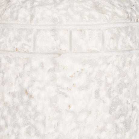 Irina Large White Marble Door Stopper by Mercana at Eve Furniture