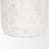 Irina Large White Marble Door Stopper by Mercana at Eve Furniture