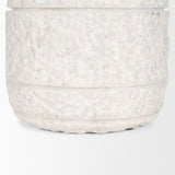 Irina Small White Marble Door Stopper by Mercana at Eve Furniture